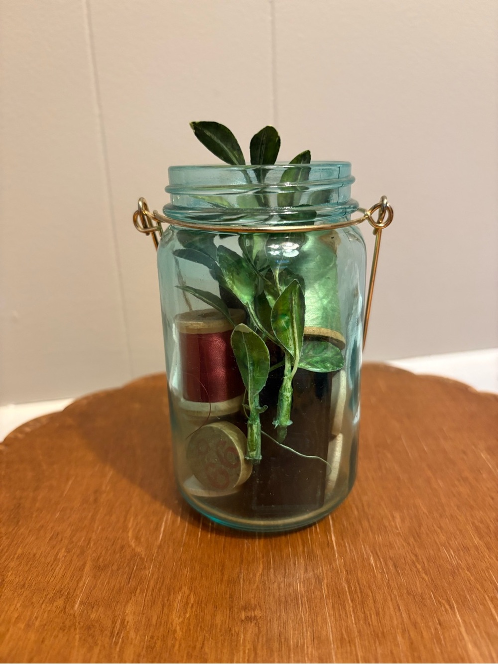 Hanging Jar of Goodies Vignette